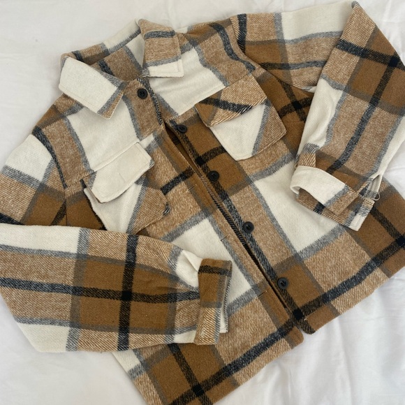 Plaid Flannel Jacket - Picture 1 of 3